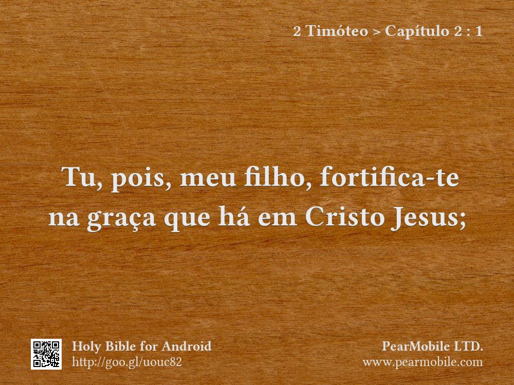 2 Timóteo, Capítulo 2:1